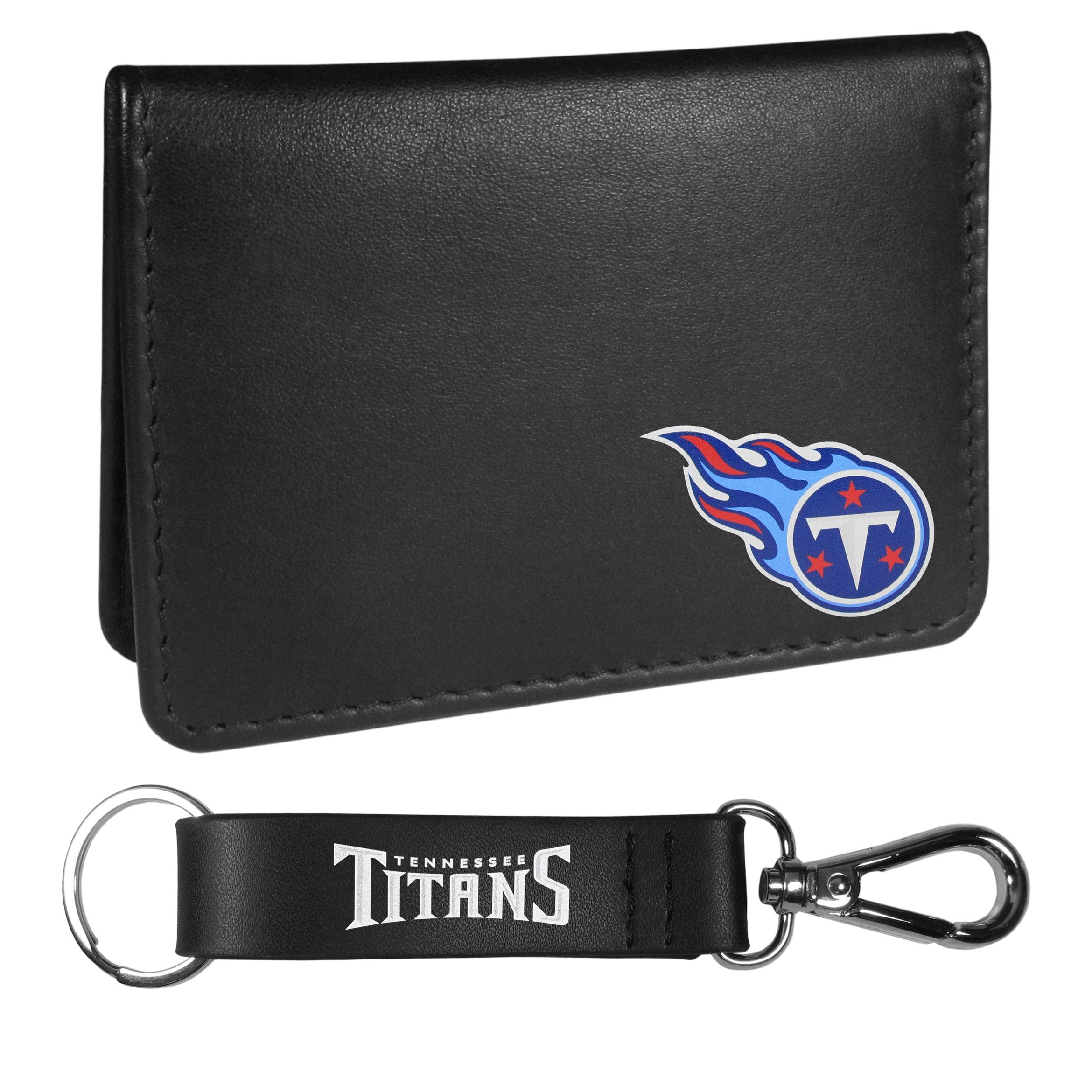 Tennessee Titans Weekend Bi-fold Wallet & Strap Key Chain - Flyclothing LLC