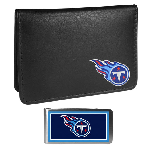Tennessee Titans Weekend Bi-fold Wallet & Color Money Clip - Flyclothing LLC