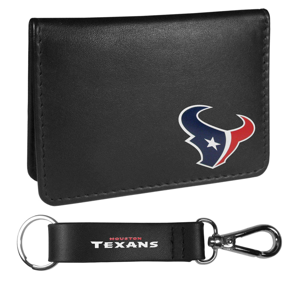 Houston Texans Weekend Bi-fold Wallet & Strap Key Chain - Siskiyou Buckle - Flyclothing LLC