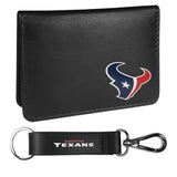Houston Texans Weekend Bi-fold Wallet & Strap Key Chain - Siskiyou Buckle - Flyclothing LLC