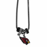 Arizona Cardinals Euro Bead Necklace - Siskiyou Buckle
