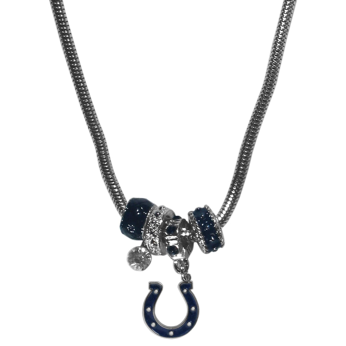 Indianapolis Colts Euro Bead Necklace - Flyclothing LLC