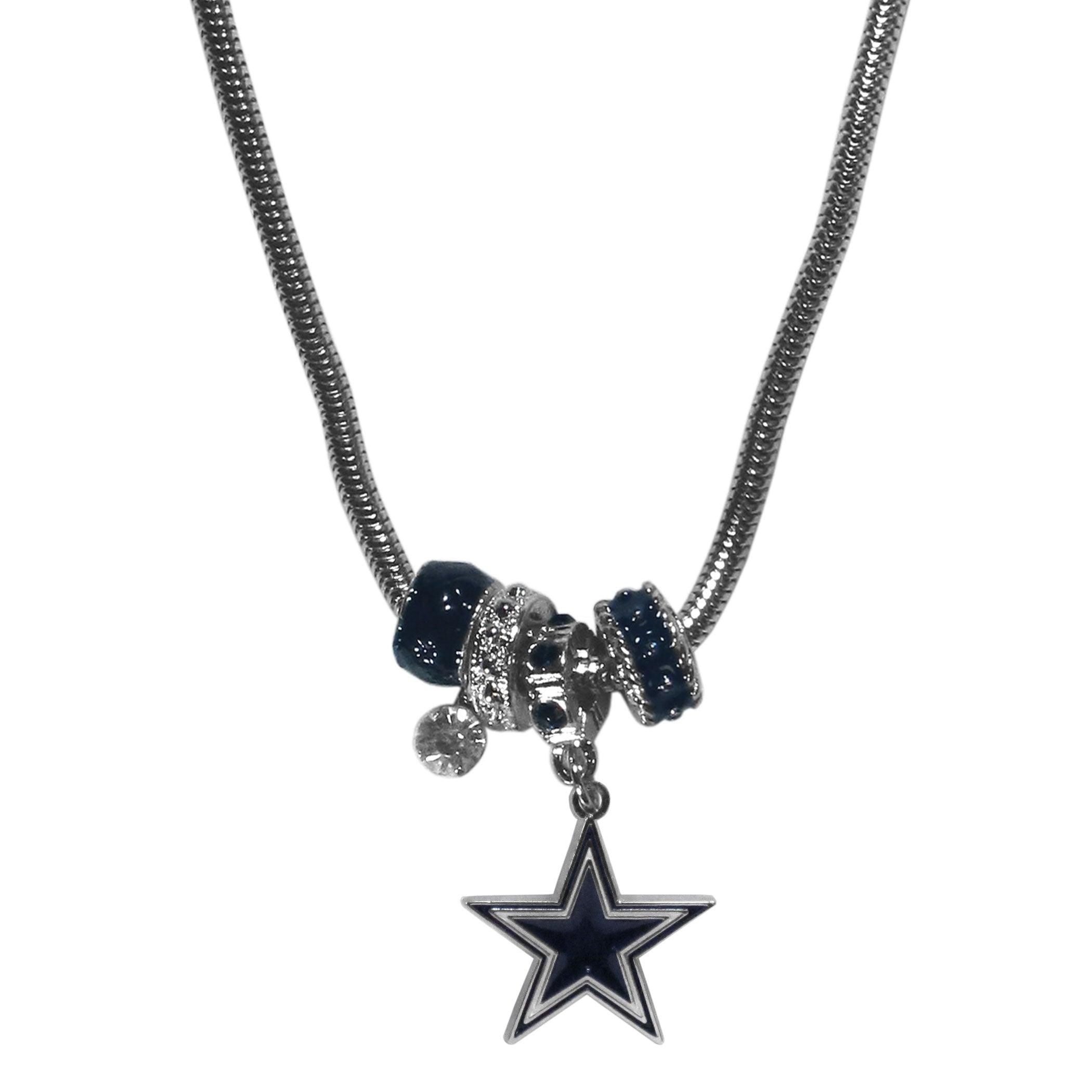 Dallas Cowboys Euro Bead Necklace - Flyclothing LLC