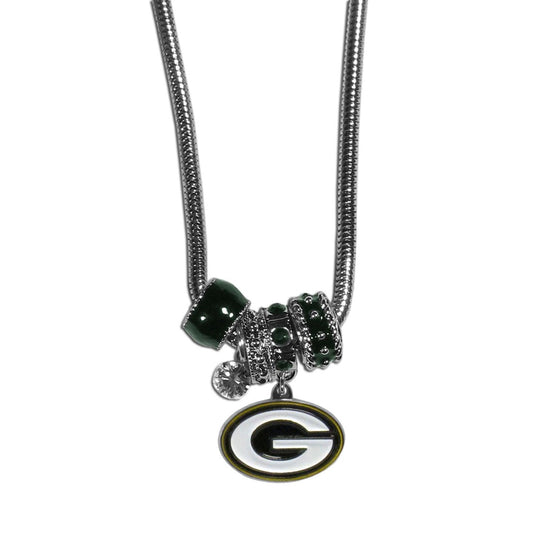 Green Bay Packers Euro Bead Necklace - Flyclothing LLC