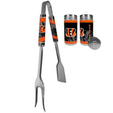 Cincinnati Bengals 3 in 1 BBQ Tool and Season Shaker - Siskiyou Buckle