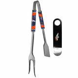 Denver Broncos 3 in 1 BBQ Tool and Bottle Opener - Siskiyou Buckle