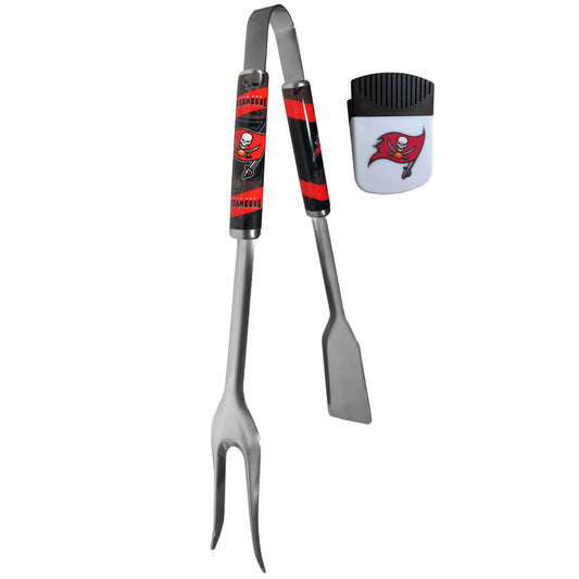 Tampa Bay Buccaneers 3 in 1 BBQ Tool and Chip Clip - Flyclothing LLC