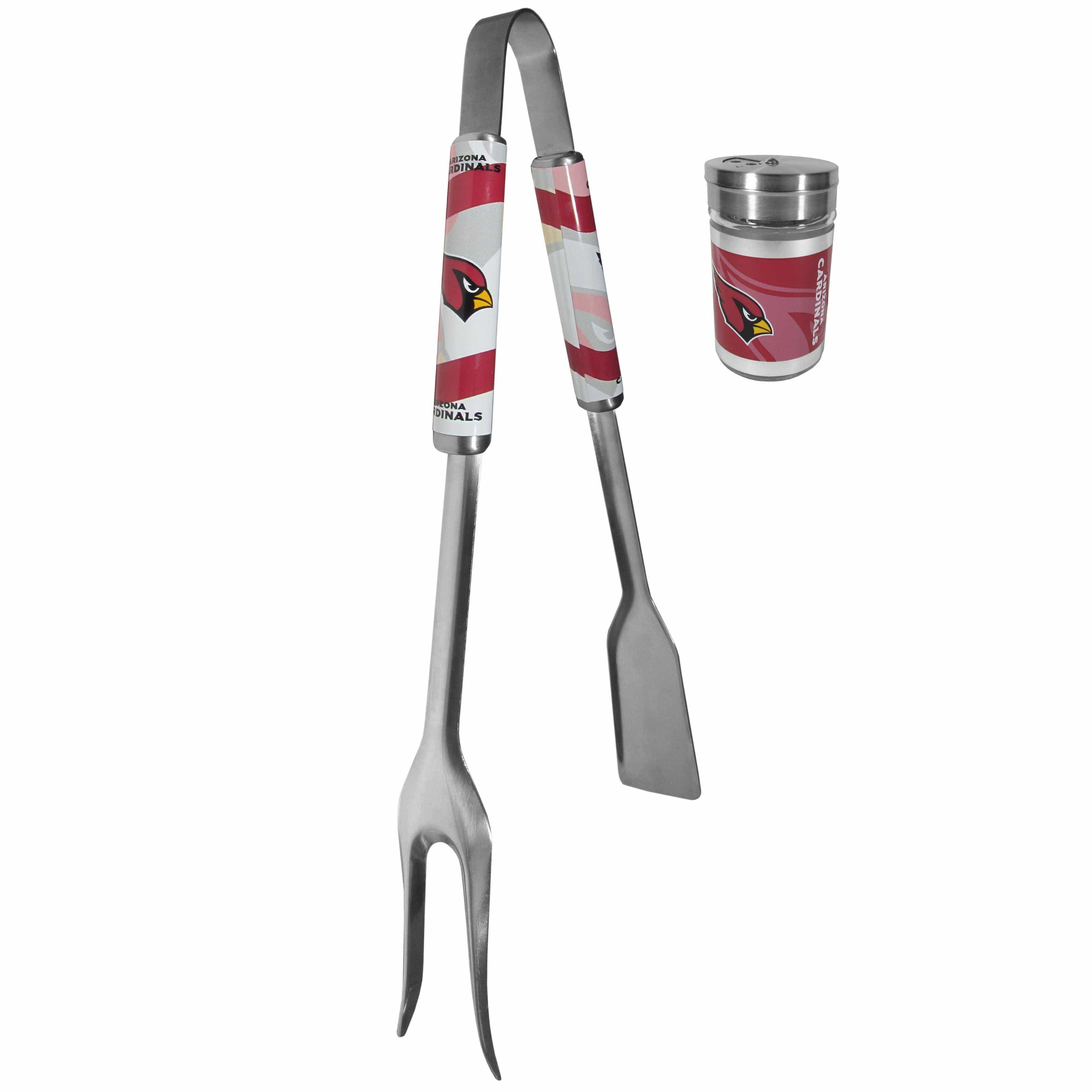Arizona Cardinals 3 in 1 BBQ Tool and Salt & Pepper Shaker - Siskiyou Buckle