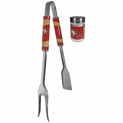 San Francisco 49ers 3 in 1 BBQ Tool and Salt & Pepper Shaker - Siskiyou Buckle