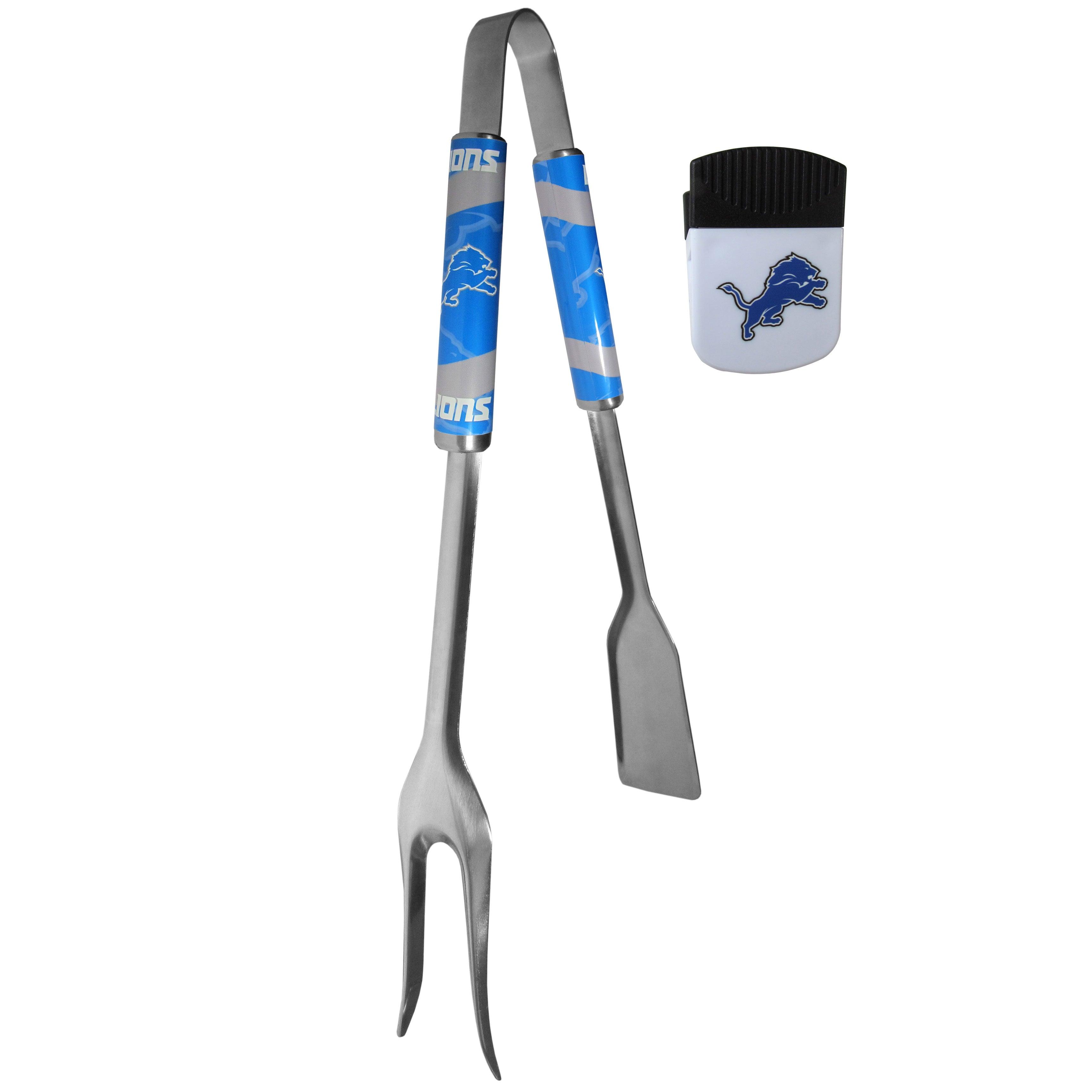 Detroit Lions 3 in 1 BBQ Tool and Chip Clip - Flyclothing LLC