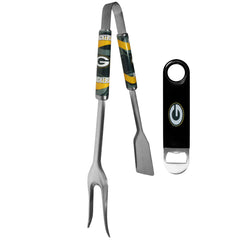 Green Bay Packers 3 in 1 BBQ Tool and Bottle Opener - Flyclothing LLC