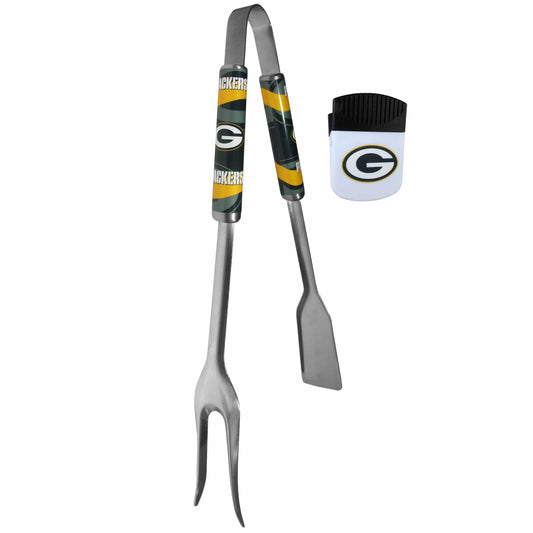 Green Bay Packers 3 in 1 BBQ Tool and Chip Clip - Siskiyou Buckle