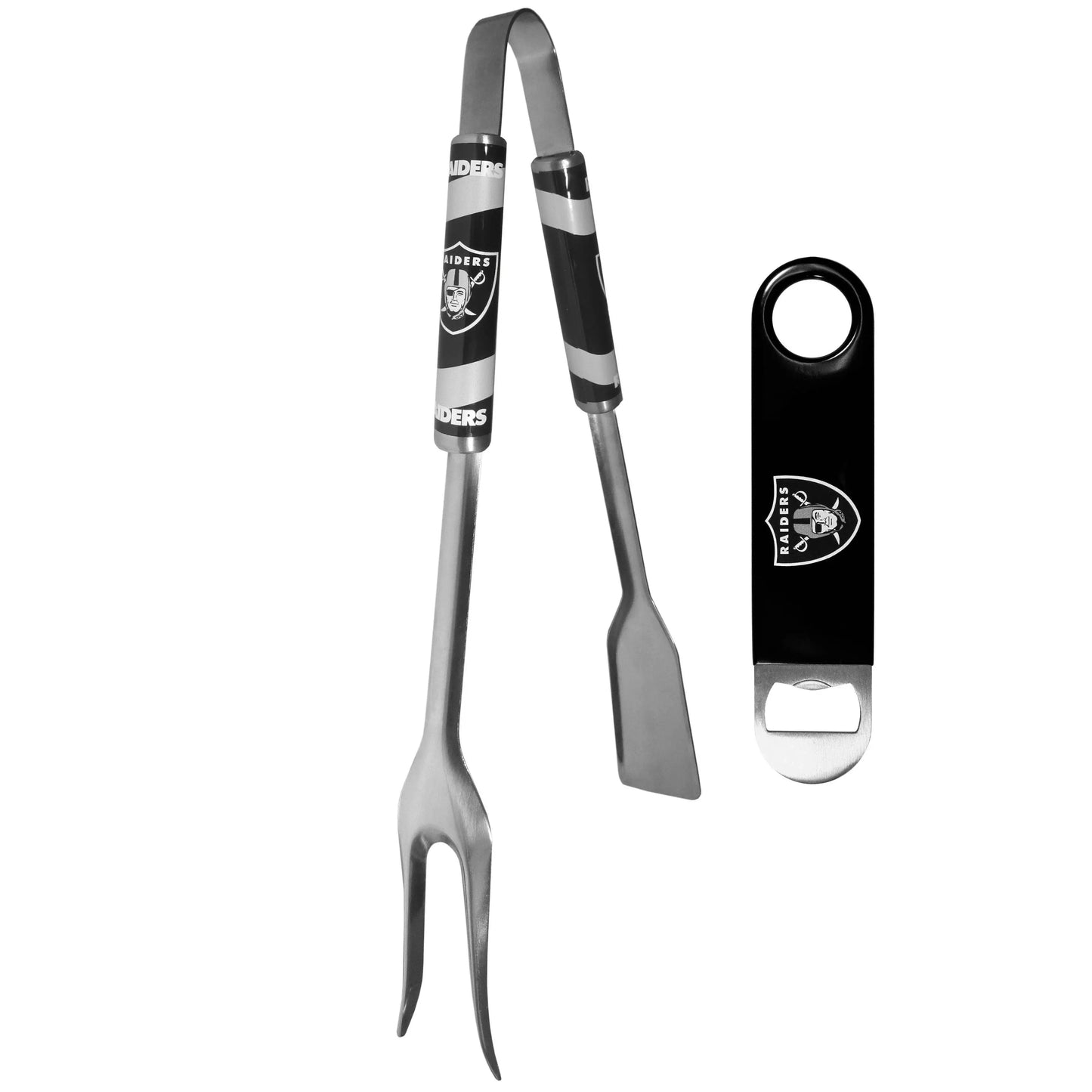 Oakland Raiders 3 in 1 BBQ Tool and Bottle Opener - Siskiyou Buckle - Flyclothing LLC