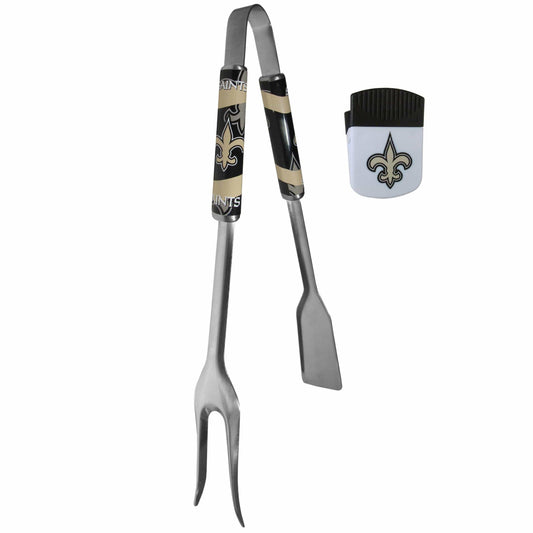 New Orleans Saints 3 in 1 BBQ Tool and Chip Clip - Siskiyou Buckle