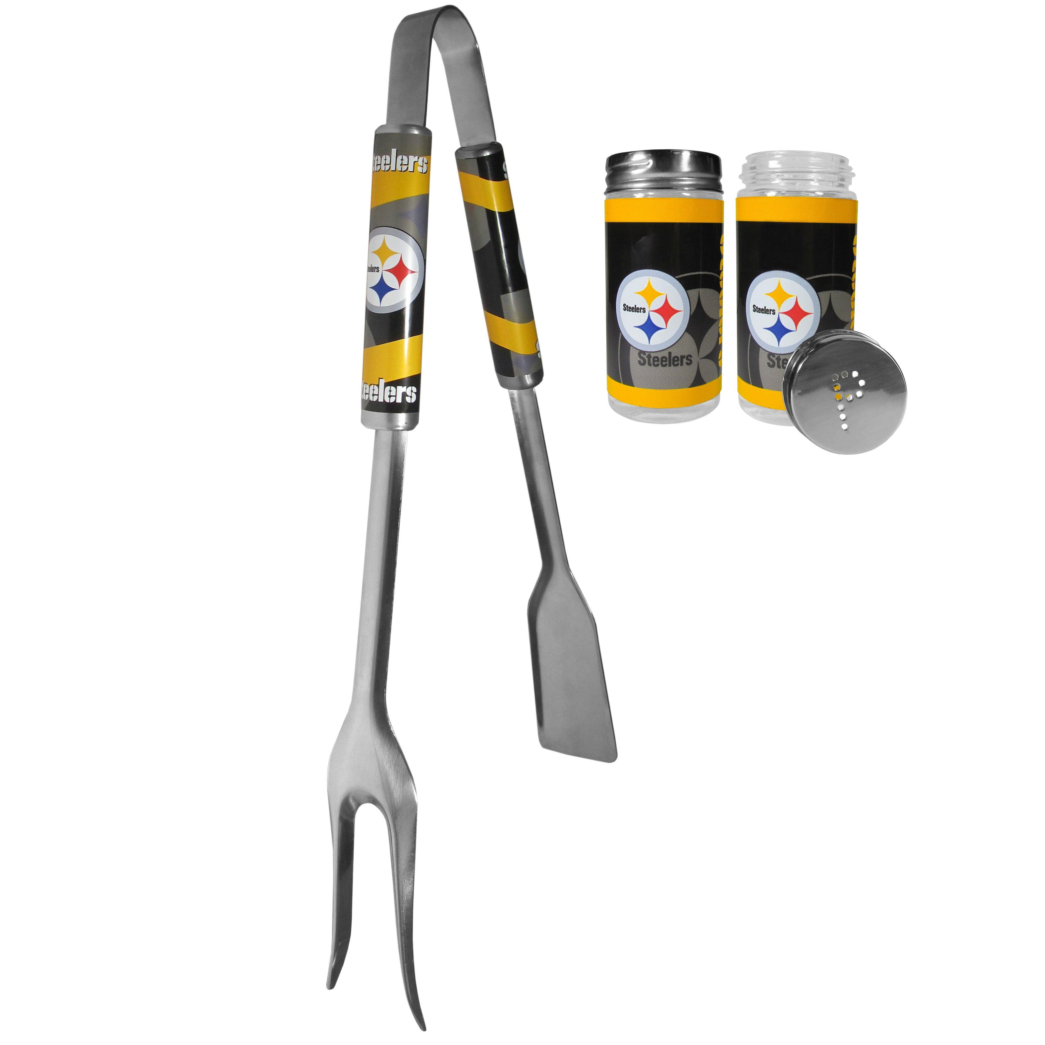 Pittsburgh Steelers 3 in 1 BBQ Tool and Season Shaker - Flyclothing LLC