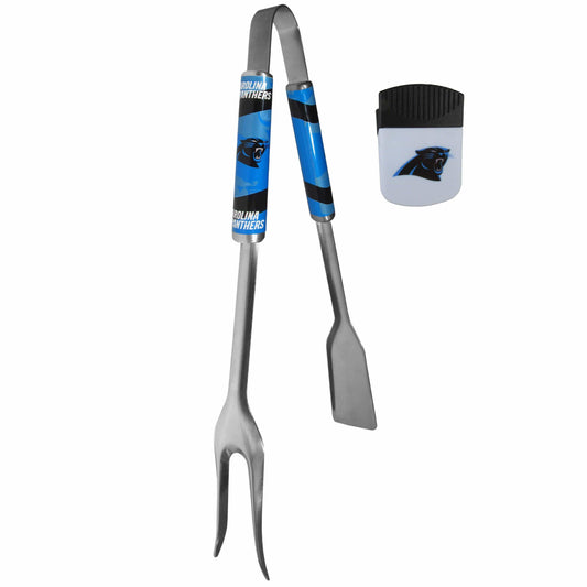 Carolina Panthers 3 in 1 BBQ Tool and Chip Clip - Siskiyou Buckle