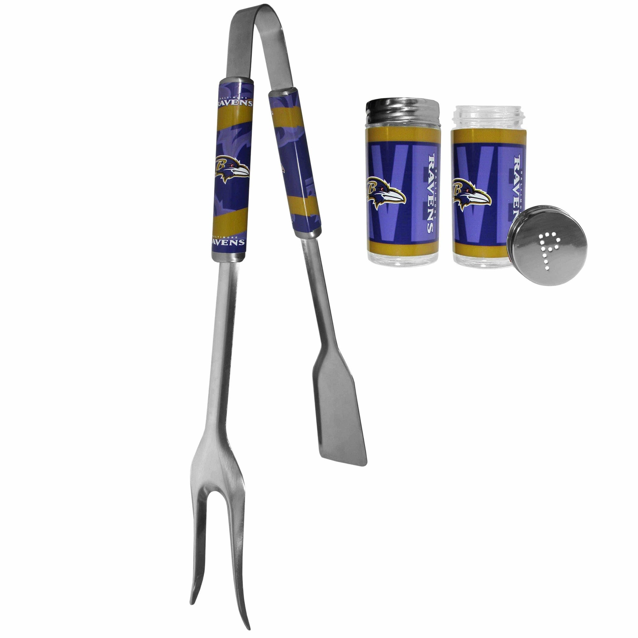 Baltimore Ravens 3 in 1 BBQ Tool and Season Shaker - Siskiyou Buckle - Flyclothing LLC