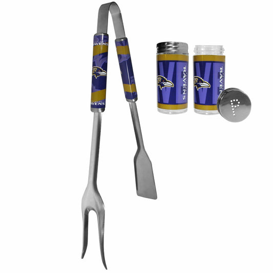 Baltimore Ravens 3 in 1 BBQ Tool and Season Shaker - Siskiyou Buckle - Flyclothing LLC