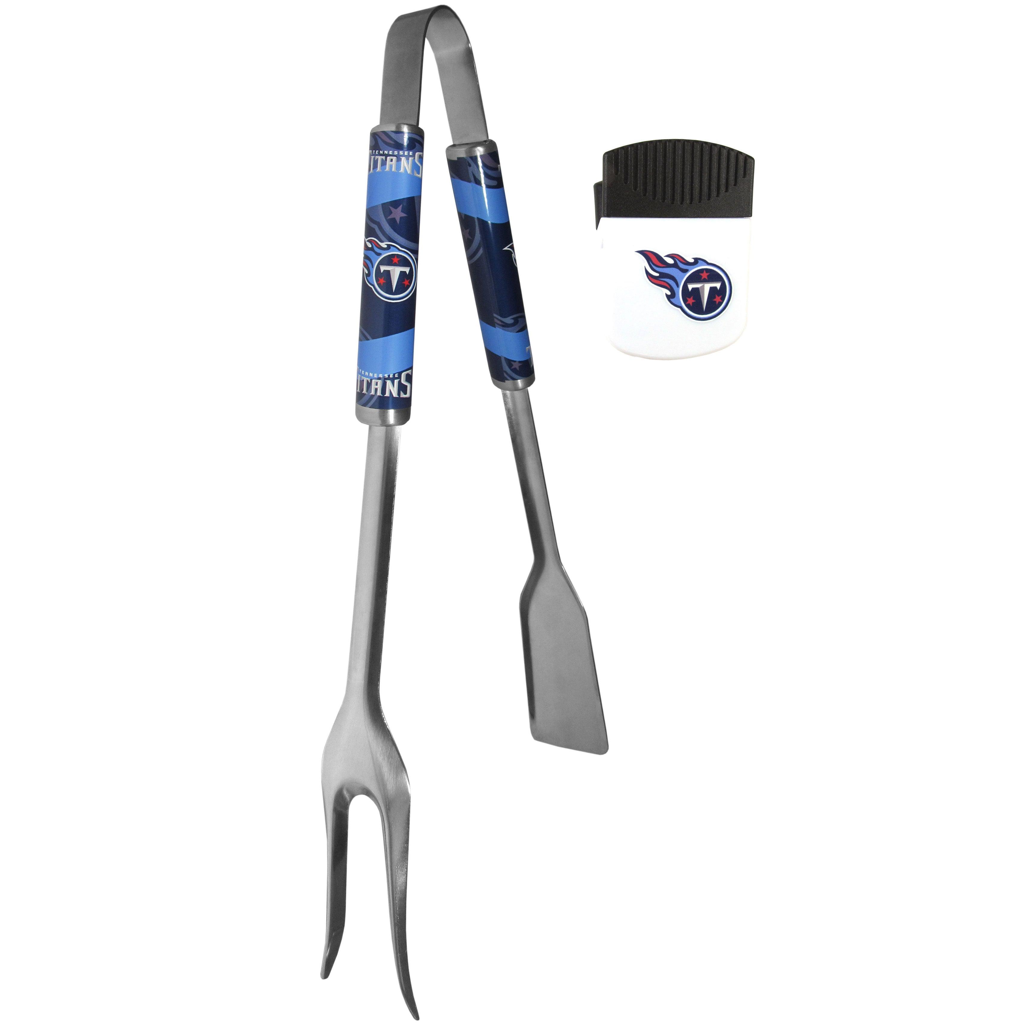 Tennessee Titans 3 in 1 BBQ Tool and Chip Clip - Flyclothing LLC