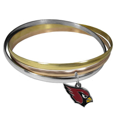 Arizona Cardinals Tri-color Bangle Bracelet - Flyclothing LLC