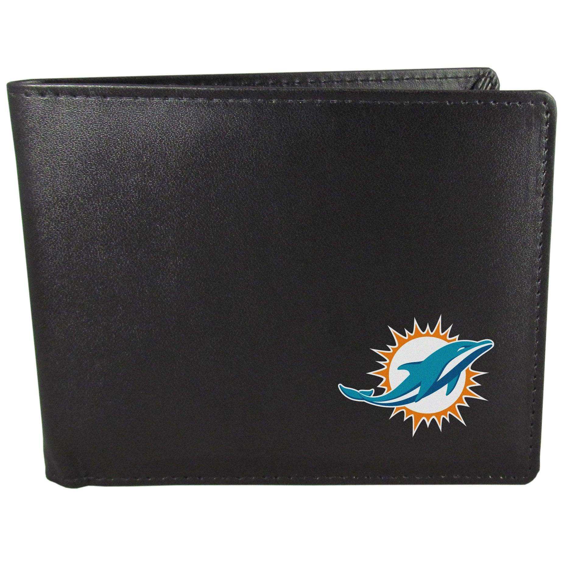 Miami Dolphins Bi-fold Wallet - Siskiyou Buckle - Flyclothing LLC