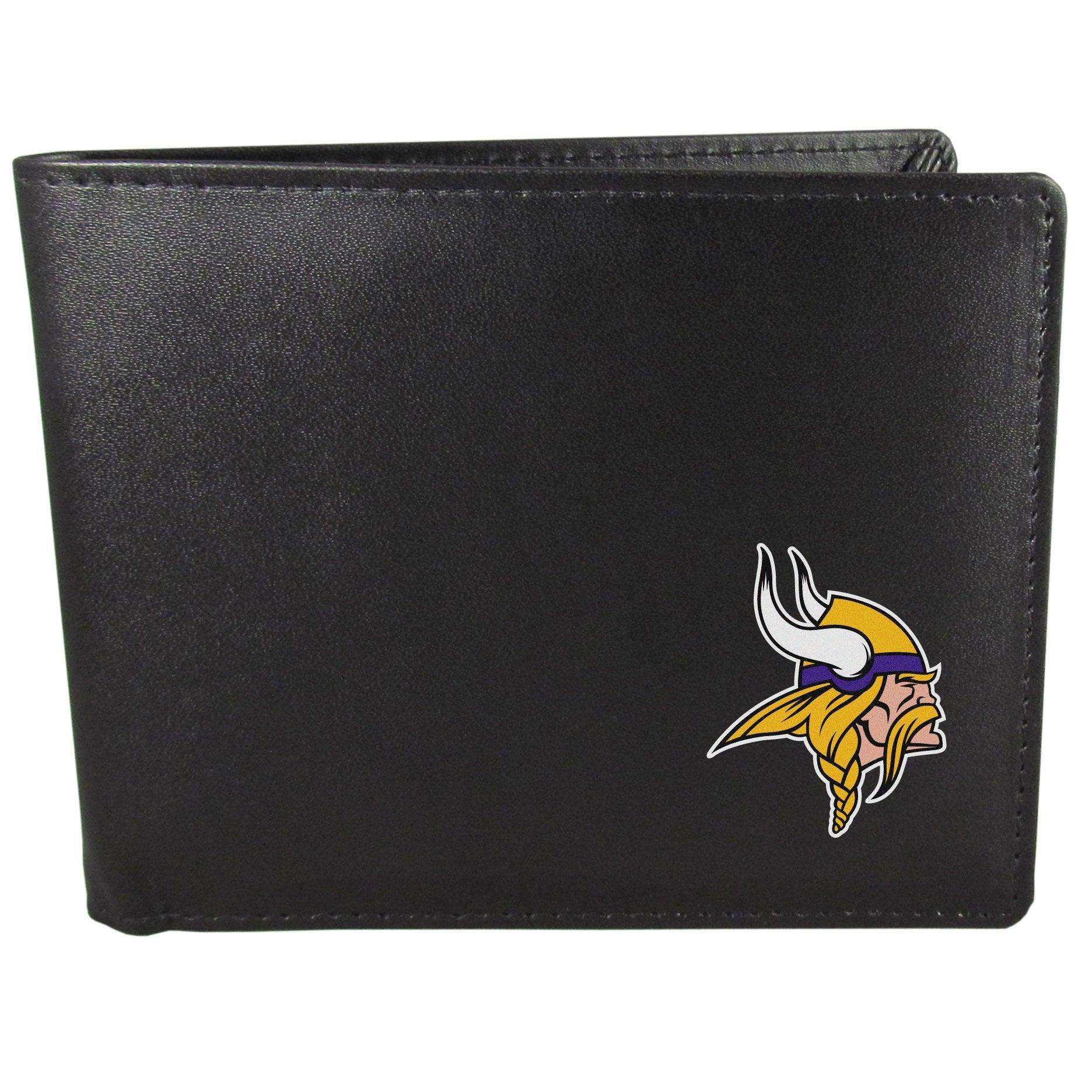 Minnesota Vikings Bi-fold Wallet - Siskiyou Buckle - Flyclothing LLC