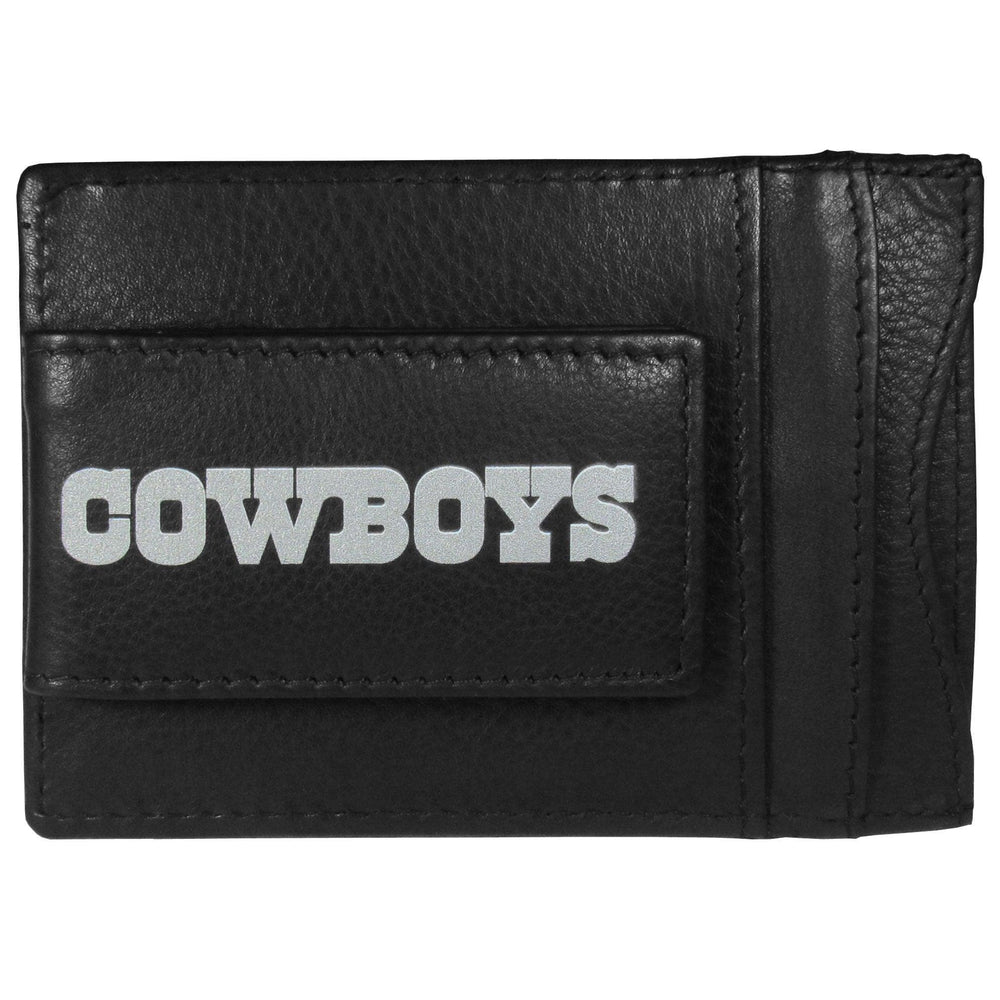 Dallas Cowboys Logo Leather Cash and Cardholder - Siskiyou Buckle