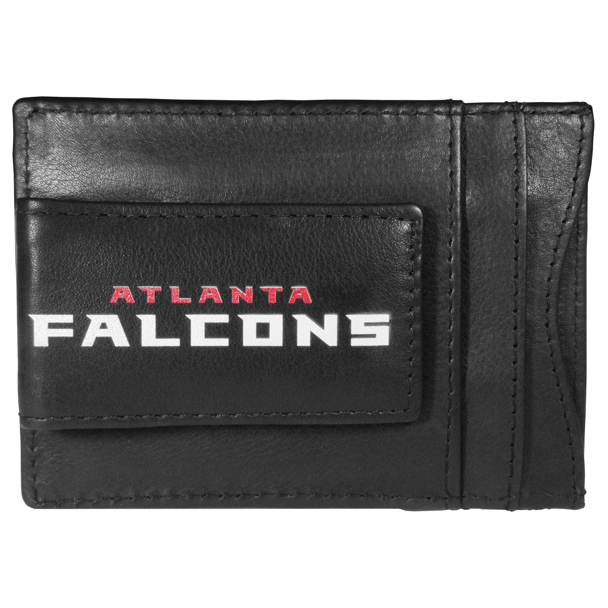 Atlanta Falcons Logo Leather Cash and Cardholder - Siskiyou Buckle - Flyclothing LLC