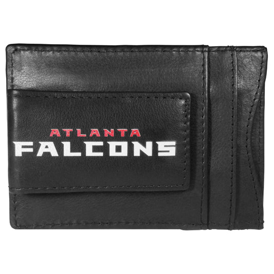 Atlanta Falcons Logo Leather Cash and Cardholder - Flyclothing LLC