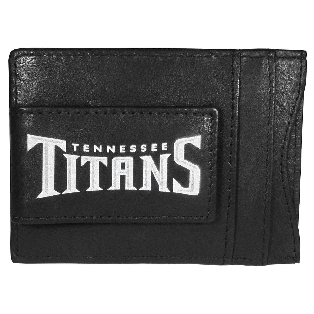 Tennessee Titans Logo Leather Cash and Cardholder - Siskiyou Buckle