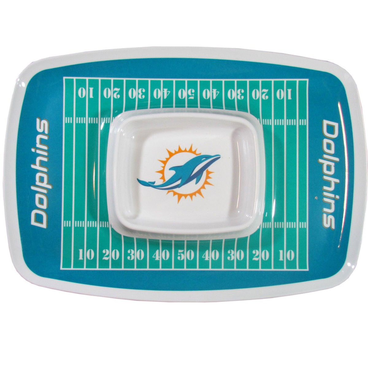 Miami Dolphins Chip and Dip Tray - Flyclothing LLC