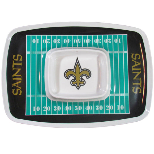 New Orleans Saints Chip and Dip Tray - Flyclothing LLC