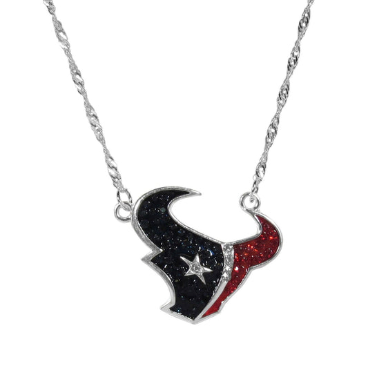 Houston Texans Crystal Logo Necklace - Flyclothing LLC