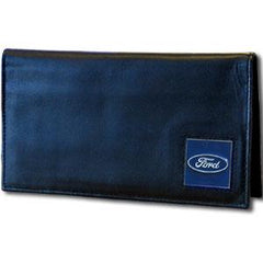Ford Genuine Leather Deluxe Checkbook Cover - Flyclothing LLC