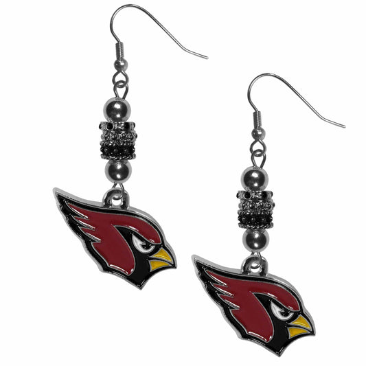 Arizona Cardinals Euro Bead Earrings - Siskiyou Buckle
