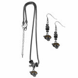 Jacksonville Jaguars Euro Bead Earrings and Necklace Set - Siskiyou Buckle - Flyclothing LLC