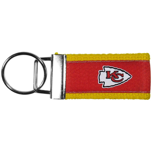 Kansas City Chiefs Woven Key Chain - Kansas City Chiefs