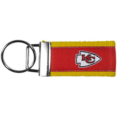 Kansas City Chiefs Woven Key Chain - Kansas City Chiefs