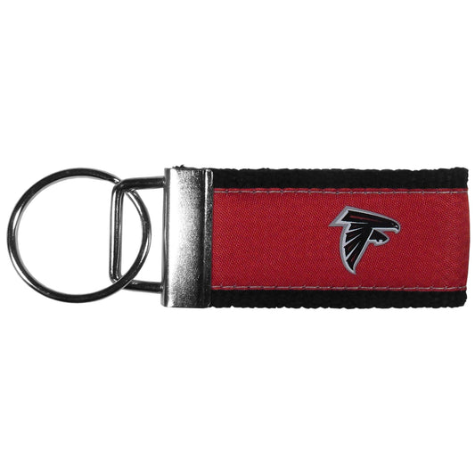 Atlanta Falcons Woven Key Chain - Siskiyou Buckle