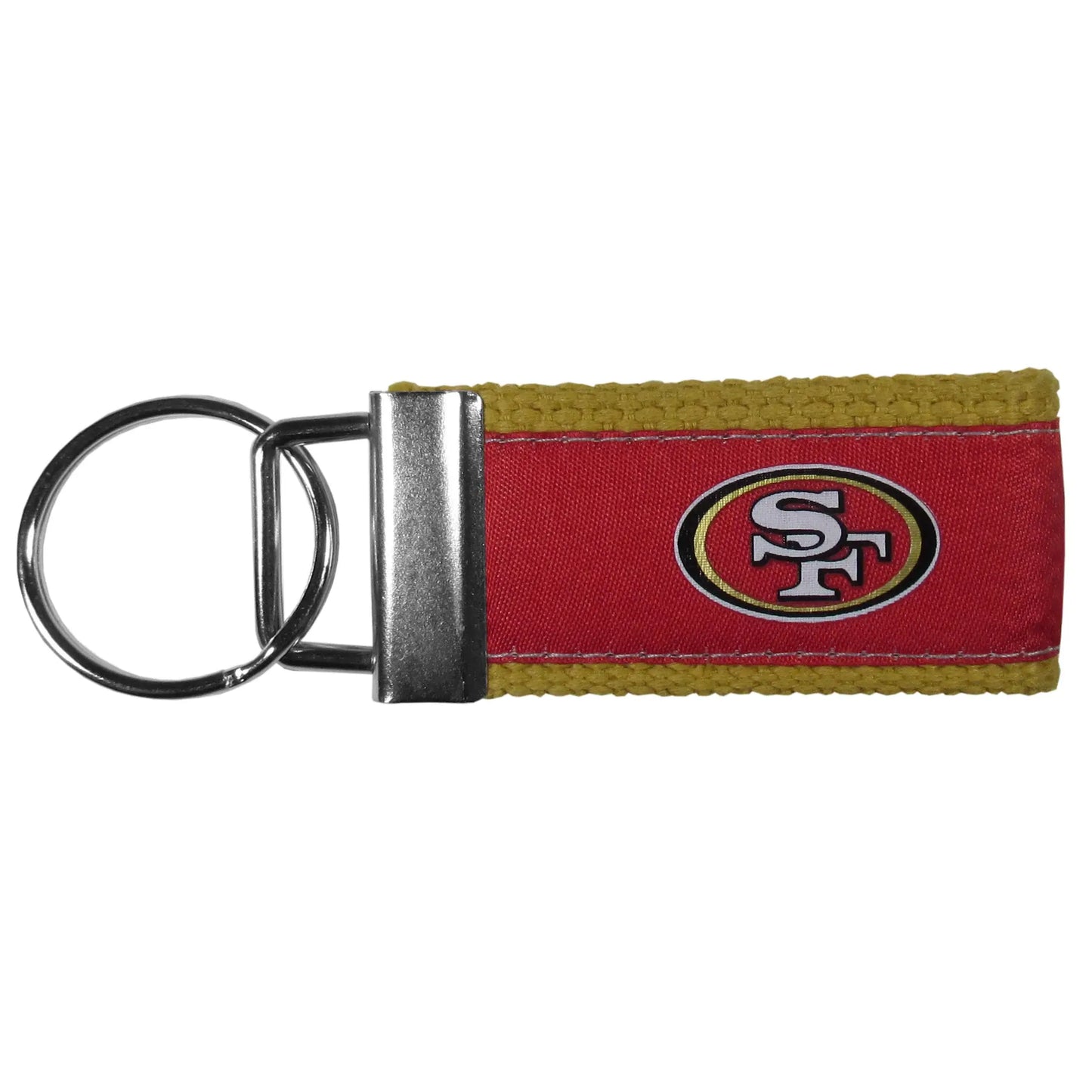 San Francisco 49ers Woven Key Chain - Siskiyou Buckle - Flyclothing LLC