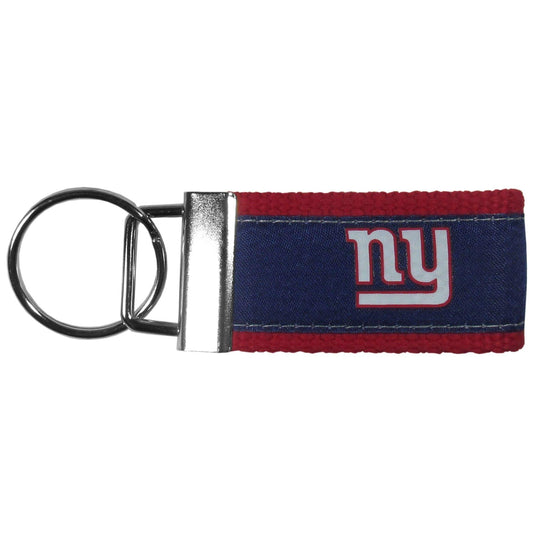 New York Giants Woven Key Chain - Siskiyou Buckle