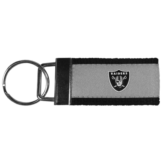 Las Vegas Raiders Woven Key Chain - Siskiyou Buckle