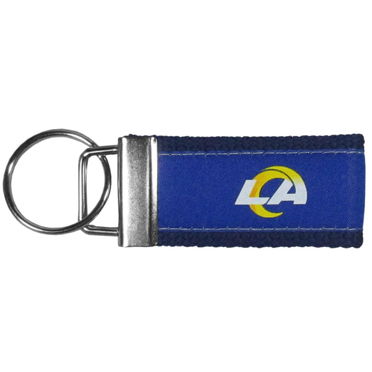 Los Angeles Rams Woven Key Chain - Siskiyou Buckle