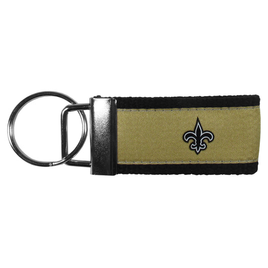 New Orleans Saints Woven Key Chain
