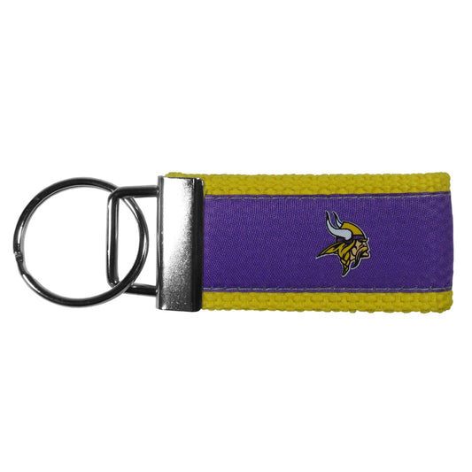 Minnesota Vikings Woven Key Chain - Siskiyou Buckle