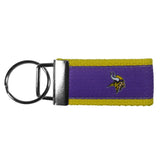 Minnesota Vikings Woven Key Chain - Siskiyou Buckle
