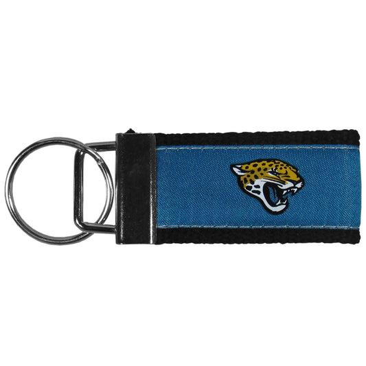 Jacksonville Jaguars Woven Key Chain - Siskiyou Buckle