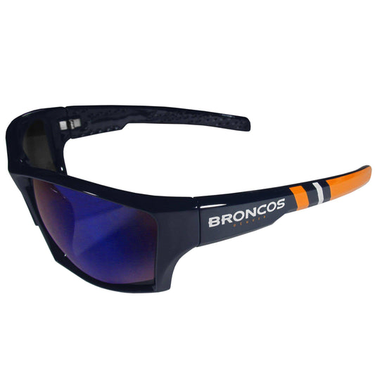 Denver Broncos Edge Wrap Sunglasses - Siskiyou Buckle - Flyclothing LLC