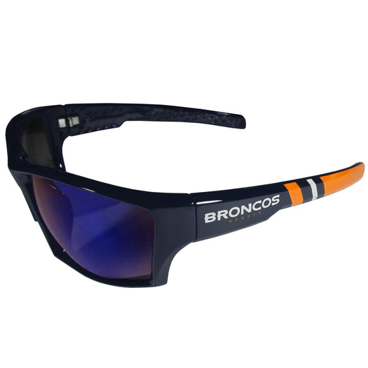 Denver Broncos Edge Wrap Sunglasses - Flyclothing LLC