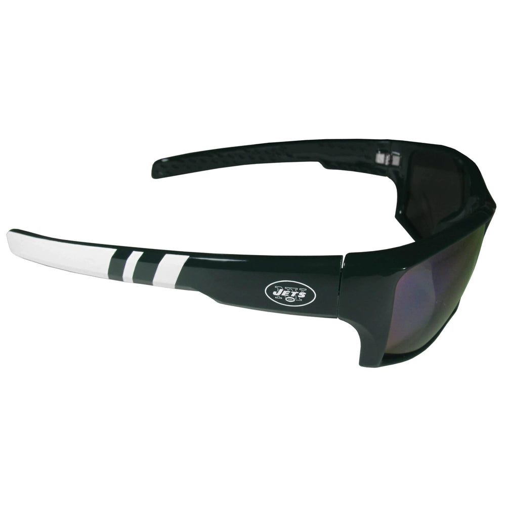New York Jets Edge Wrap Sunglasses - Siskiyou Buckle